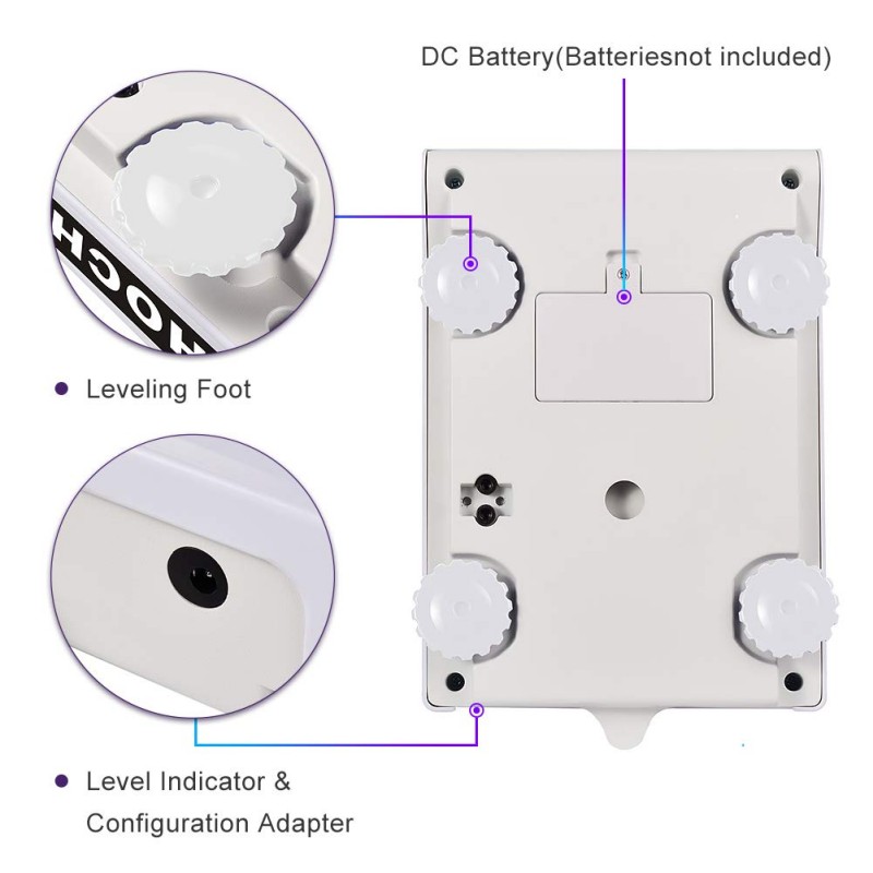 0.001g External Calibration Analytical Balance