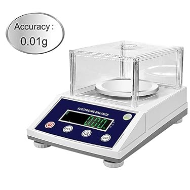 0.01g Electronic Weighing Balance with External Calibration