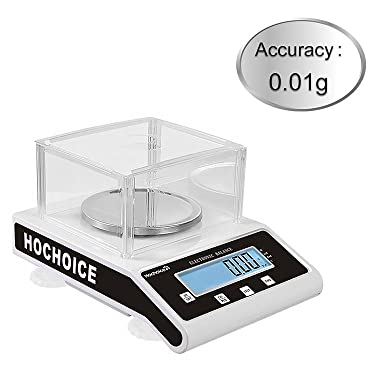 0.01g Electronic Analytical Balance with External Calibration