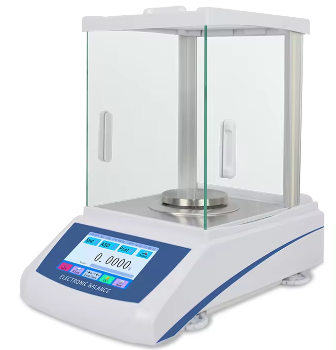 Internal Calibration 0.0001g Electronic Analytical Balance with Touch Screen
