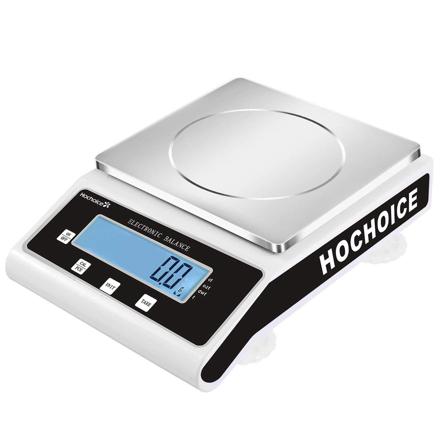 0.1g Electronic Analytical Balance with Square Pan