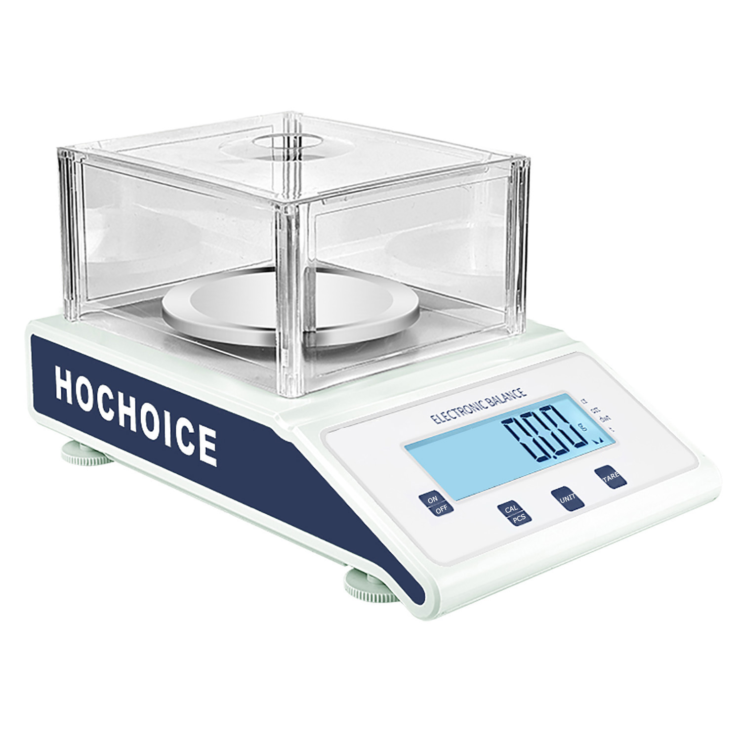 0.01g Electronic Analytical Balance with External Calibration