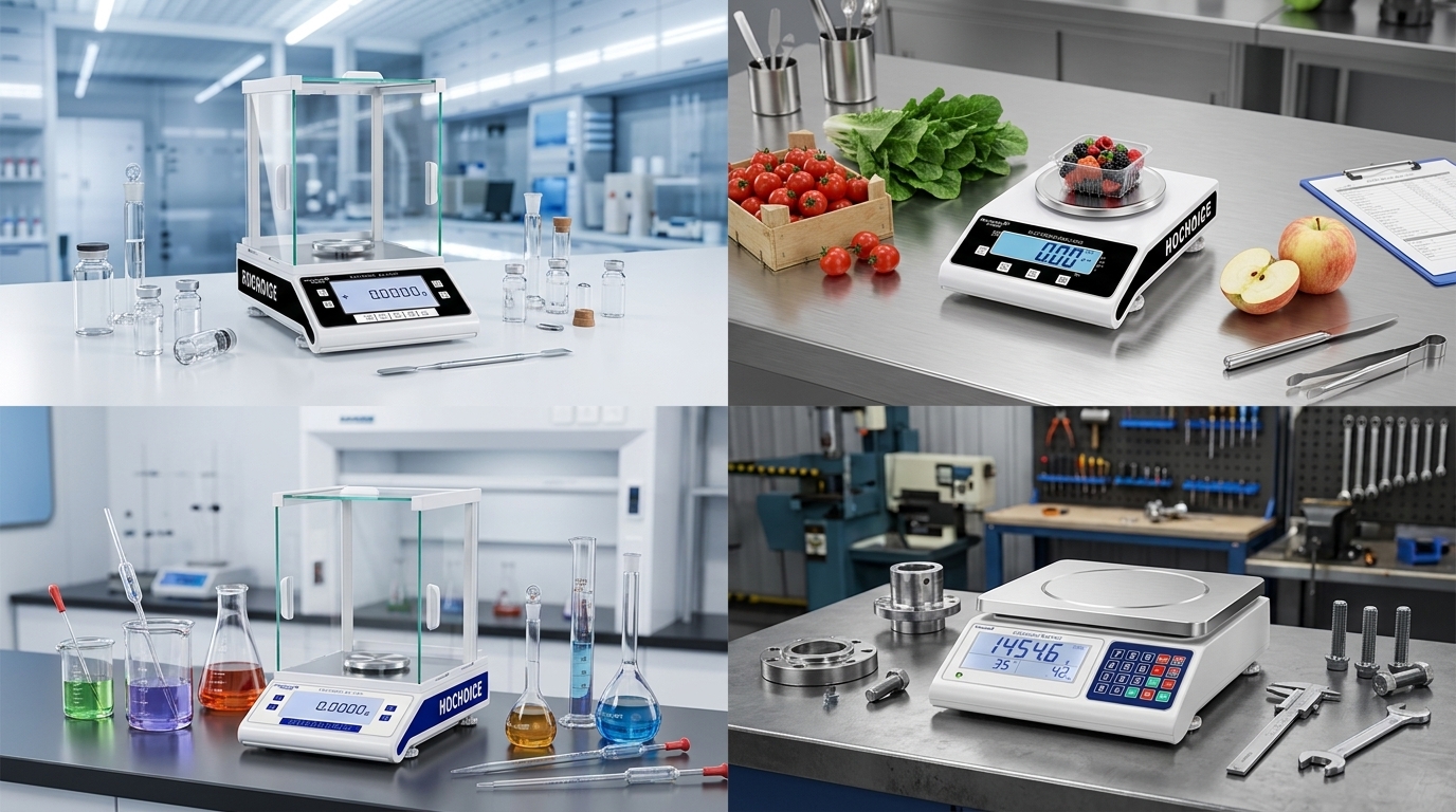 Electronic Balance Selection Guide by Industry: Match Calibration & Build to Your Working Scenario