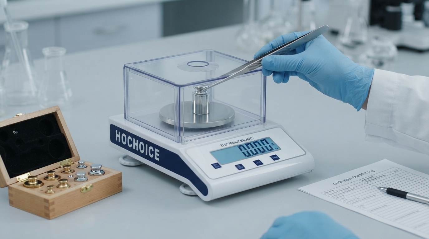 balance calibration step by step guide, calibration of electronic balance procedure