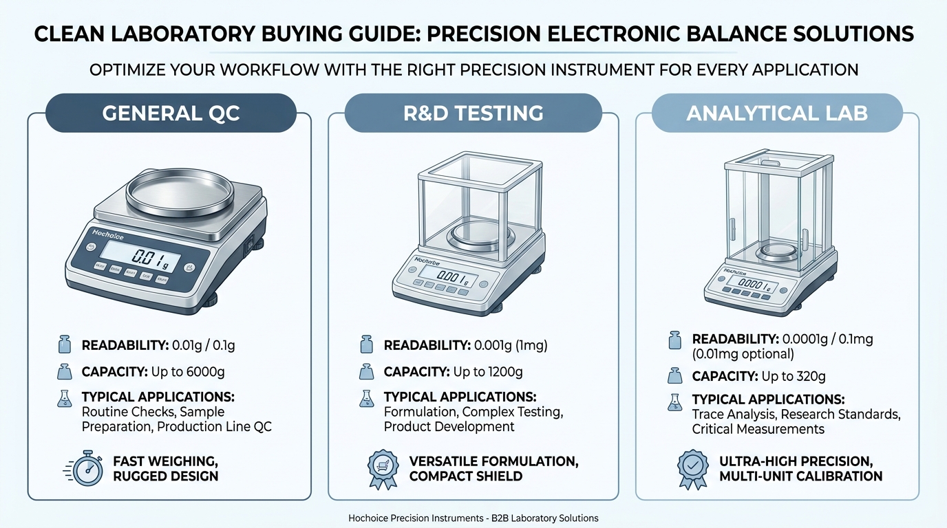 How to Choose a Reliable Digital Scale for Lab & QC Use how to choose reliable digital scale for lab, electronic weighing scale market buying guide