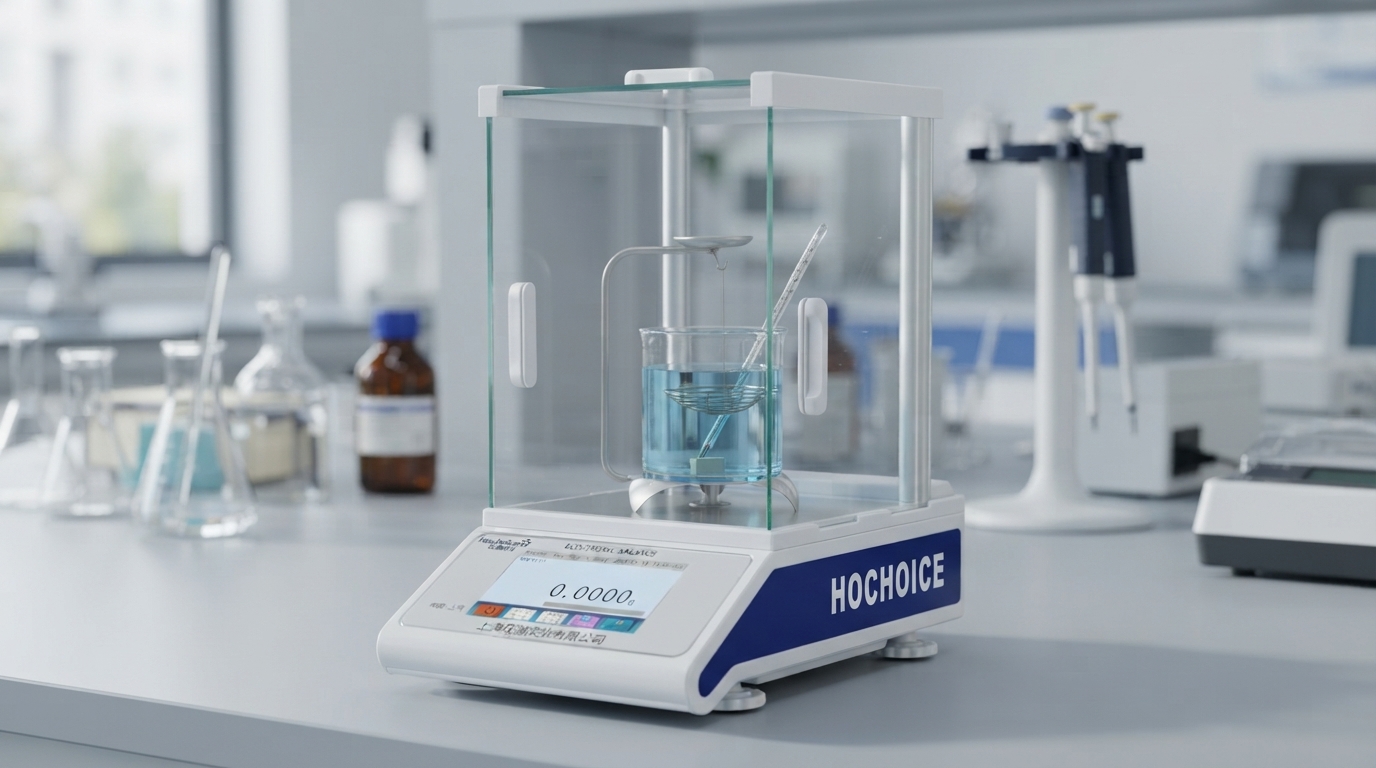 How Can an Electronic Balance Be Used for Density Determination?