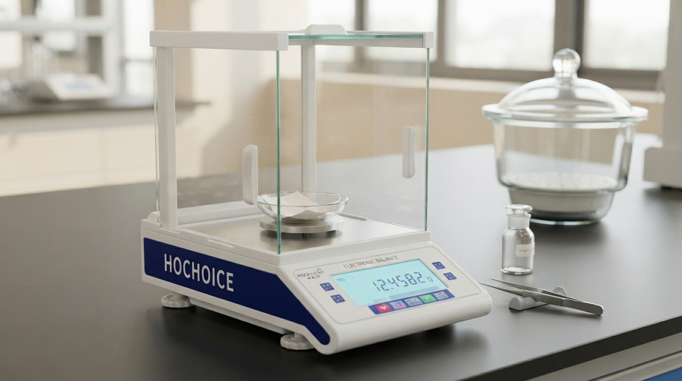How to Weigh Filter Paper for Gravimetric Analysis Laboratory analytical balance used to measure filter paper mass for gravimetric analysis.