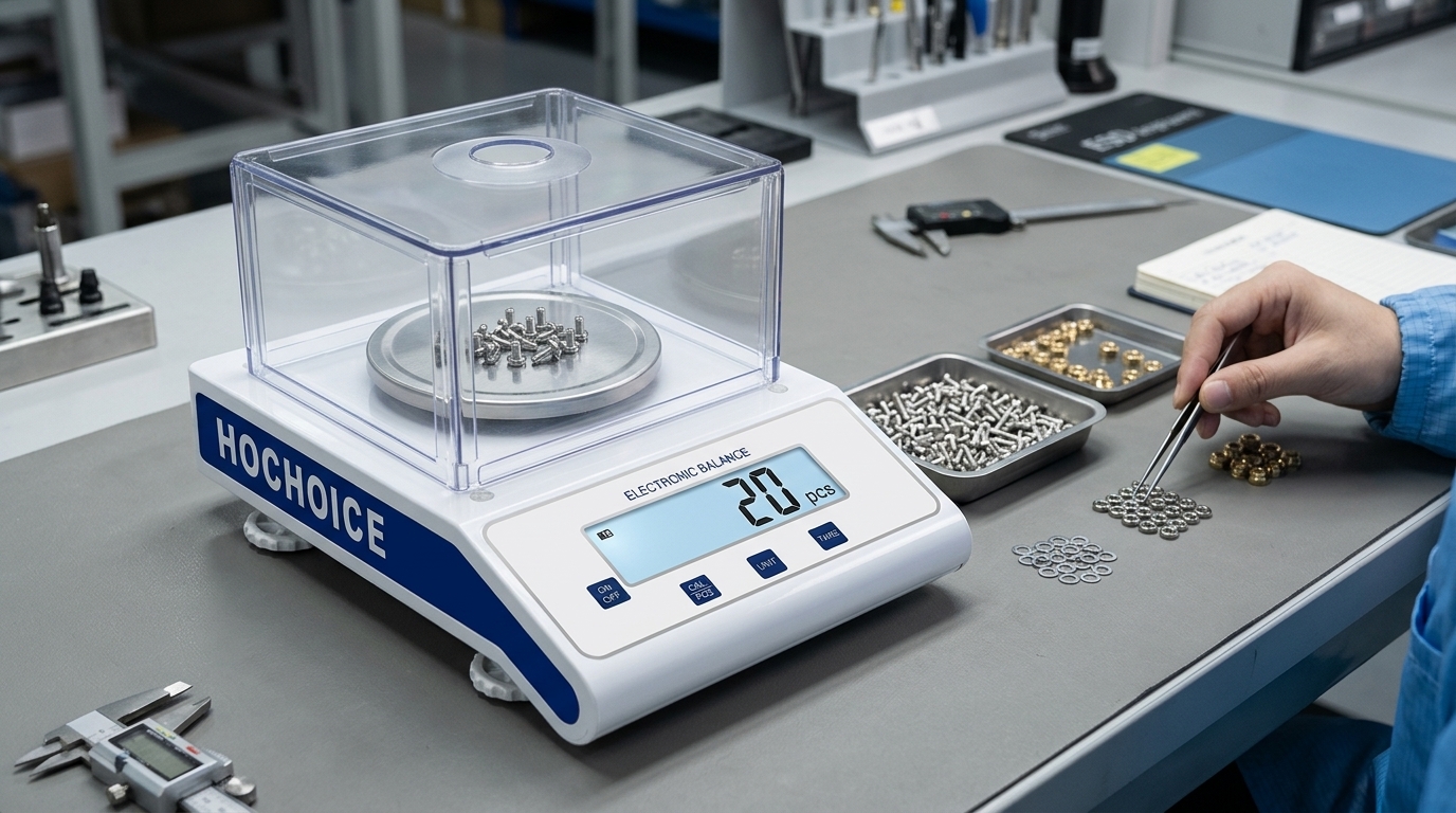 How to Improve Parts Counting Accuracy with an Electronic Balance